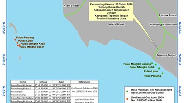 Golkar: Pemerintah Damaikan Sengketa 4 Pulau Aceh-Sumut