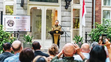 Menbud Promosikan Seni RI di Pameran Verleden-Heden