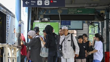 Tarif MRT, LRT, TJ Rp1 pada 1 Juli