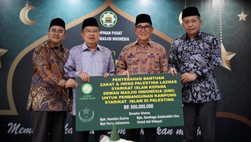 SI Salurkan Bantuan Palestina Lewat DMI